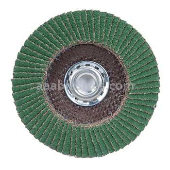 5 x 5/8-11 40 Grit Merit Premium Zirconia Plus Type 29 R801 Powerflex Flap Discs