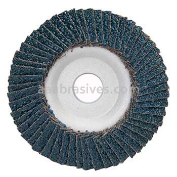 7 x 7/8 24 Grit Merit Type 29 Zirc Powerflex Flap Discs