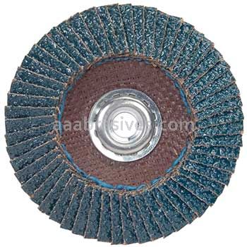 5 x 5/8-11 60 Grit Merit Type 29 Zirc Powerflex Flap Discs