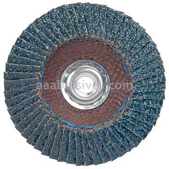 7 x 5/8-11 36 Grit Merit Type 29 Zirc Powerflex Flap Discs