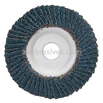 5 x 7/8 36 Merit Type 29 Aluminum Plate Zirc Powerflex Flap Discs