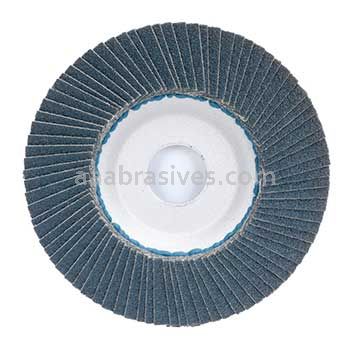 5 x 7/8 40 Merit Type 27 Aluminum Plate Zirc Powerflex Flap Discs