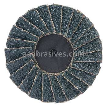 2" 36 Grit Merit Type 27 Mini Type 2 Zirc Flap Discs