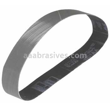 1x72 237AA Pyramid Structured Abrasive Belts Grit A80 / P240