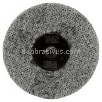 3M™ 7000120974 3" TR 07514 S/C Super Fine Scotch-Brite™ Roloc™ Surface Conditioning Disc