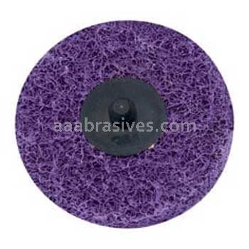 3M&trade; 7100189667 3/4" TR A/O MED SPR 24038A Scotch-Brite&trade; Roloc&trade; HS Blend and Finish Disc