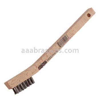 Osborn Curved Handle Steel Scratch Brush 3 X 7 Rows #54048