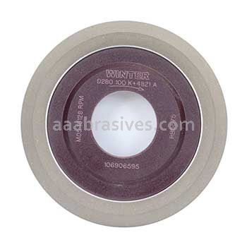 101.6-6.4-6.4-45 DEG-31.75 D280-R100-K+4821A Type 14V1 Hub 2-Sides Wheel Diamond SUPER ABRASIVES