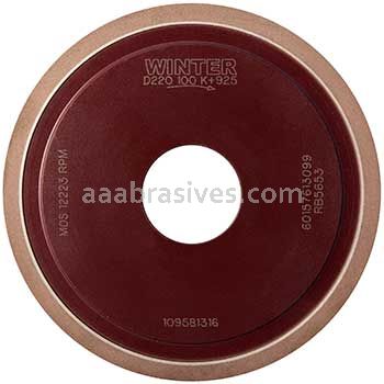 125-12.7-6-31.75 D220-C100-K+925 Type 1A1 Straight Wheels Diamond