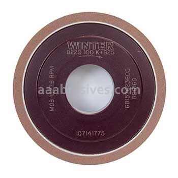 100 x 12.7 x 31.75 mm Diamond Straight Wheel Type 1A1 D220-C100-K+925