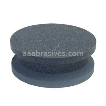 Norton 4" Diam. x 1-1/2 Thick Crystolon Coarse/Fine JB74 Specialty Stones
