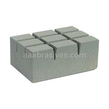 Norton 4-1/2 x 3 x 2 Alundum Medium IT5 Rubbing Bricks