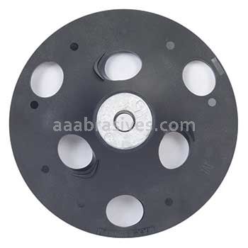 Norton 7 x 5/8-11 Speed Change, Hard Norton AVOS Back-up pads