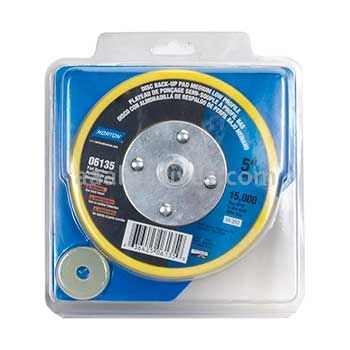 Norton 5" NorGrip Medium Low Profile Back Up Pads