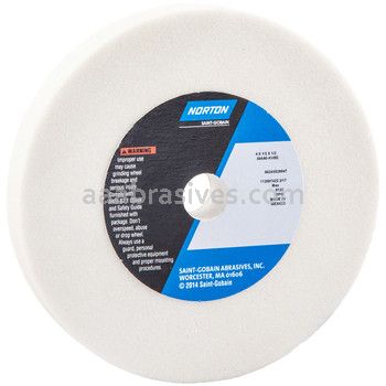 Norton 4 x 1/2 x 1/2 38A60-KVBE Type 01 Straight Wheels