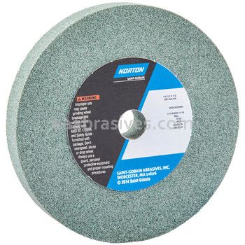 Norton 4 x 1/2 x 1/2 39C100-IVK Type 01 Straight Wheels