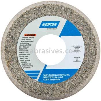 Norton 4-1/2 x 3-3/4 x 2 x 1-1/4 Rim 1/4 Back 1/2 32A46-KVBE Face Z ME20115 Type 11 Flaring Cup Wheels