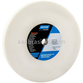 Norton 6 x 1/2 x 1/2 38A60-KVBE Type 01 Straight Wheels