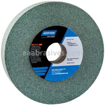 Norton 6 x 1 x 1-1/4 39C80-IVK Type 01 Straight Wheels