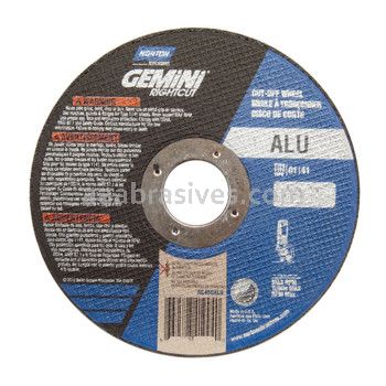 Norton Abrasives 66252841996 6 x .045 x 7/8 Norton Gemini RightCut ALU Type 01 Straight Wheels