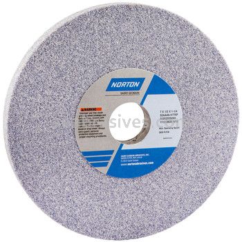 Norton 7 x 1/2 x 1-1/4 32AA46-IVTRP Type 01 Straight Wheels