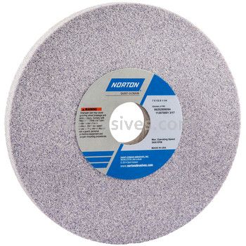 Norton 7 x 1/2 x 1-1/4 32AA46-JVTRP Type 01 Straight Wheels