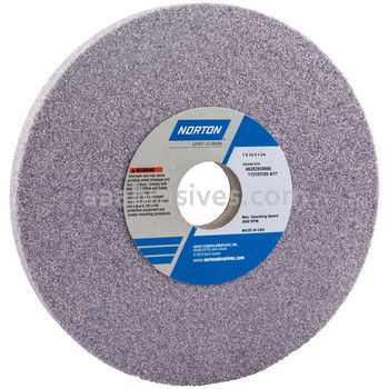 Norton 7 x 1/2 x 1-1/4 32AA60-IVTR Type 01 Straight Wheels