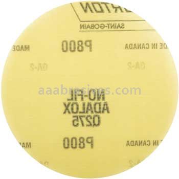 Norton 5 P800 Norton No-Fil Adalox Film H&L Q275 Paper Hook and Loop Discs