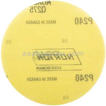 Norton 5 P240 Norton No-Fil Adalox Film H&L Q275 Paper Hook and Loop Discs