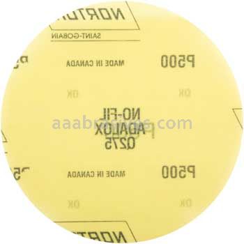 Norton 6 P500 Norton No-Fil Adalox Film H&L Q275 Paper Hook and Loop Discs