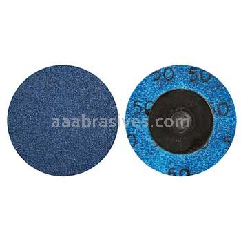 Norton 66261121048 2" 60 Grit TR BlueFire R860 Quick-Change Discs