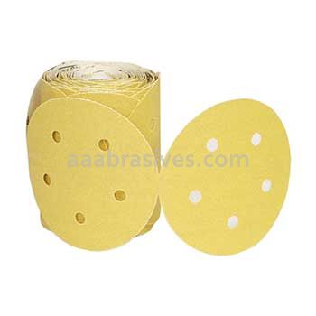 Norton 5 P320-C Norton No-Fil Adalox PSA Vac D-3329 A290 Paper PSA Disc Rolls