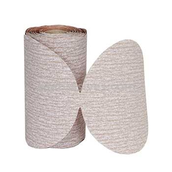 Norton 8" P120-B Norton No-Fil Adalox A275 Paper PSA Disc Rolls
