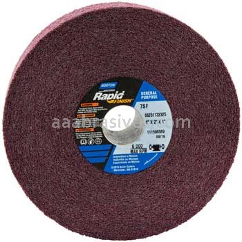 Norton 6 x 2 x 1 7SF Fine 7 Density Rapid Finish General Purpose Convolute Wheel