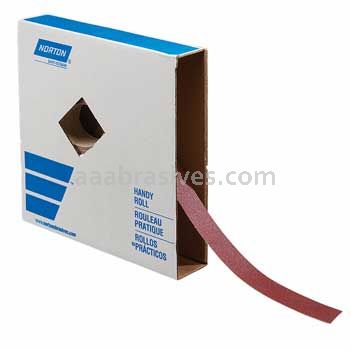 Norton 66261136200 1-1/2 x 50 yds P240 Grit R243 Handy Rolls