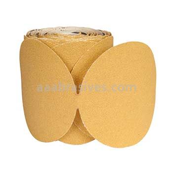 Norton 5" P60-C Norton No-Fil Adalox A290 Paper PSA Disc Rolls