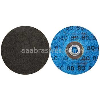 Norton 66261162117 3" 80 Silicon Carbide QC-T2-TS R464 Quick-Change Discs