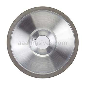 100MM X 14MM X 20MM SE II WMD220-S100BNT-5mm Type 3A1K Hub 1-Side Wheels Diamond Silver Eagle