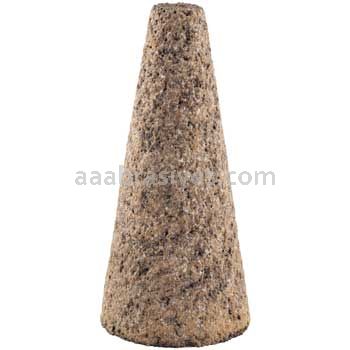 Norton 69078640225 1-1/2 / 1/2 x 3 x 5/8-11 Gemini 57A24-R Type 17 Cones - Square Tip