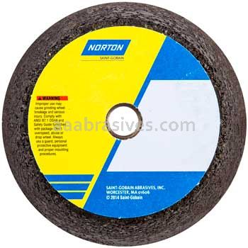 Norton 69078640487 6 x 4-13/16 x 2 x 5/8-11 Rim 1-1/2 Back 3/4 4NZ16-Q RB Type 11 Flaring Cup Wheels