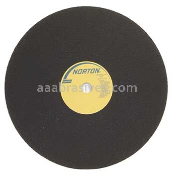Norton 24 x 7/32 x 1-3/4 Foundry Cut Free cut Reinforced Type 01 Straight Wheels