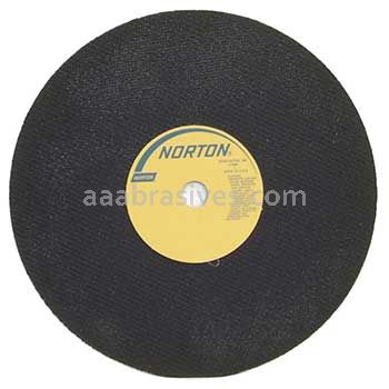 Norton 24 x 7/32 x 1-3/4 Norzon Foundry All Purpose Reinforced Type 01 Straight Wheels