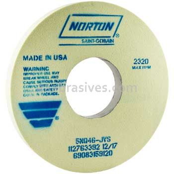 Norton 14 x 1-1/2 x 5 5NQ46-JVS QUANTUM Type 01 Straight Wheels