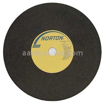 Norton 24 x 3/16 x 1-3/4 U57A244-RB25B R Sides Reinforced Type 01 Straight Wheels