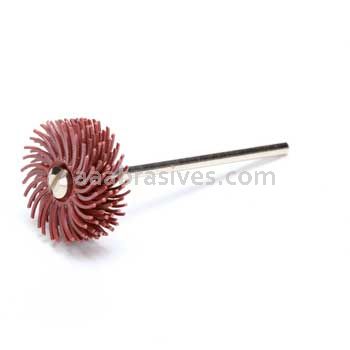 3M&trade; 7000000758 3/4 x 1/16 220 220 Grit Scotch-Brite&trade; Radial Bristle Disc