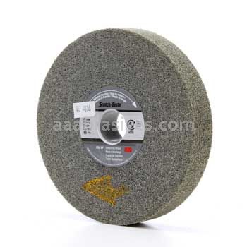3M™ 7000121100 6 x 1 x 1 Scotch-Brite™ 9 S/C Fine EXL-XP Deburring Wheel