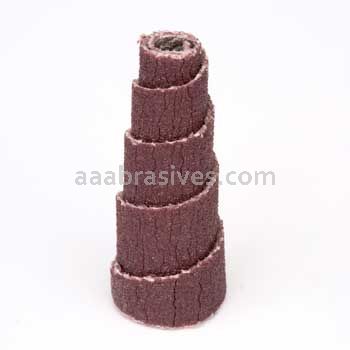 3M™ 7010327576 3/8 x 1 x 1/8 P180 Grit X-wt 341D Full Tapered Cartridge Roll