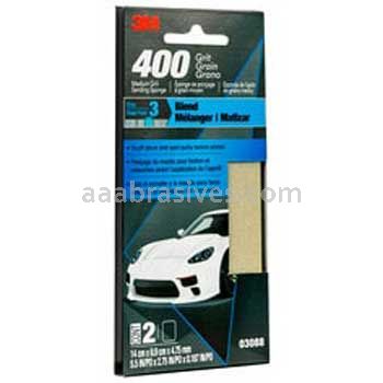 3M™ 7010328062 Medium Grit Sanding Sponge 400 Grit