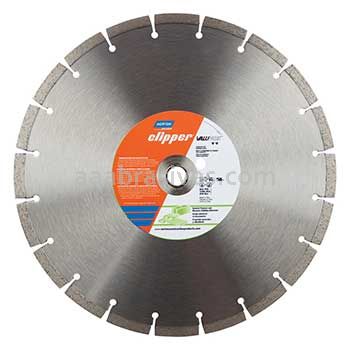 Norton 70184684180 Valuplus 12 x .110 x 1"/20mm Segmented Rim Diamond Saw Blade