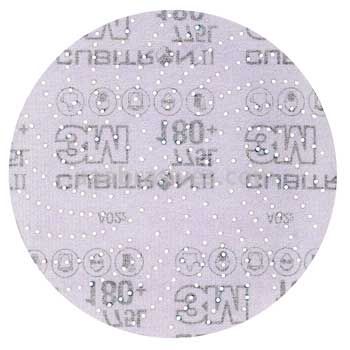 3M™ 7100064178 6" 180+ Grit 775L Cubitron™ II Hookit™ Clean Sanding Film Disc